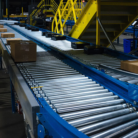 Belt, live roller or gravity conveyors from Siggins.